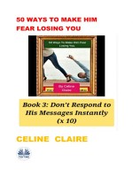 50 Ways To Make Him Fear Losing You-Book 3